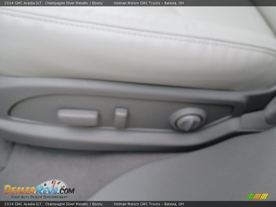 2014 GMC Acadia SLT Champagne Silver Metallic / Ebony Photo #6