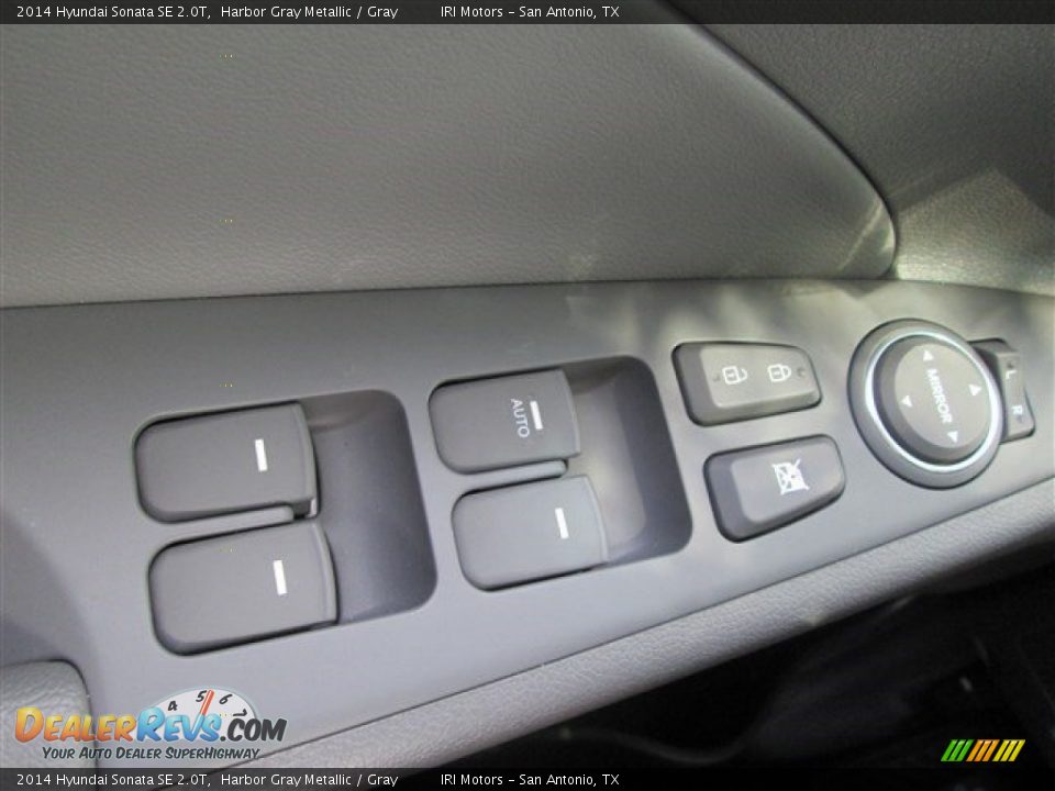 2014 Hyundai Sonata SE 2.0T Harbor Gray Metallic / Gray Photo #22