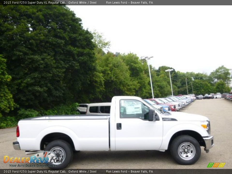 2015 Ford F250 Super Duty XL Regular Cab Oxford White / Steel Photo #1