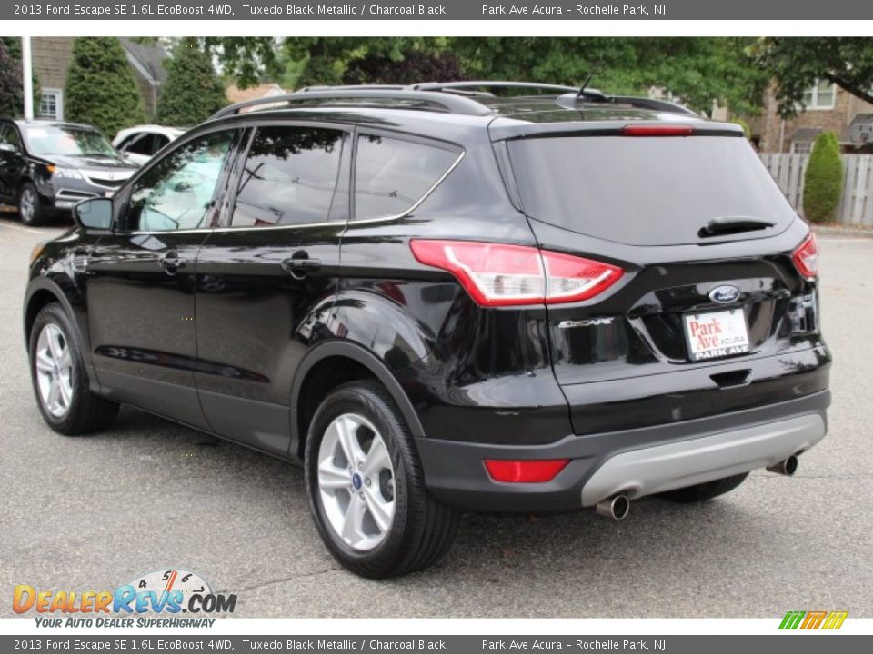 2013 Ford Escape SE 1.6L EcoBoost 4WD Tuxedo Black Metallic / Charcoal Black Photo #5