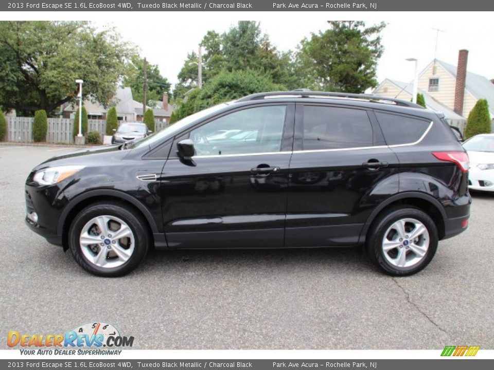 2013 Ford Escape SE 1.6L EcoBoost 4WD Tuxedo Black Metallic / Charcoal Black Photo #6