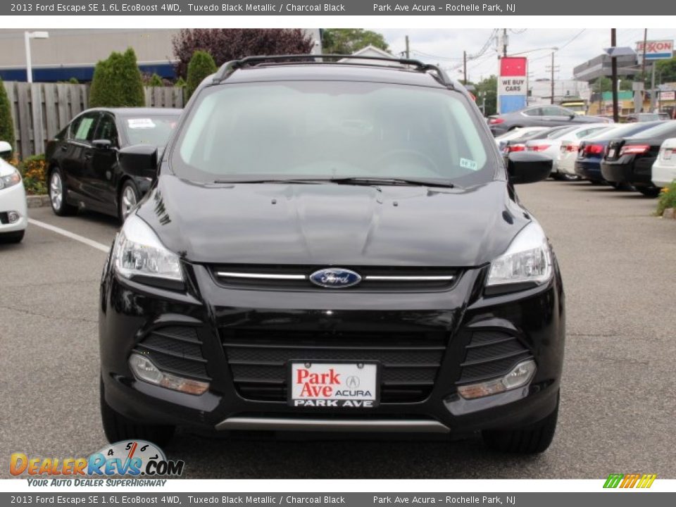 2013 Ford Escape SE 1.6L EcoBoost 4WD Tuxedo Black Metallic / Charcoal Black Photo #8