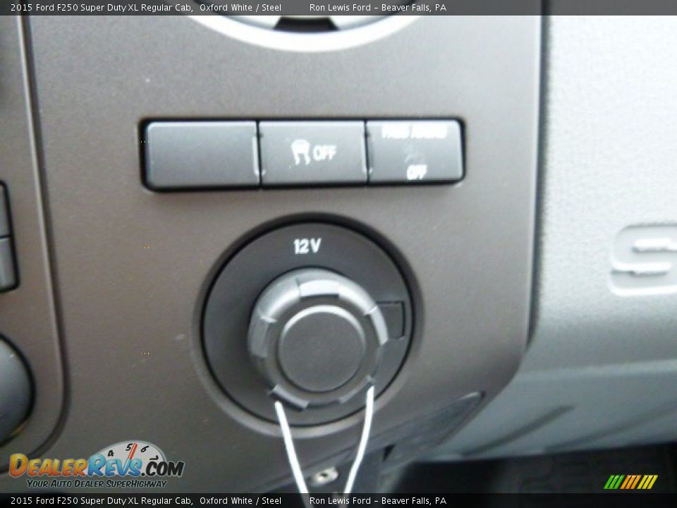 2015 Ford F250 Super Duty XL Regular Cab Oxford White / Steel Photo #15