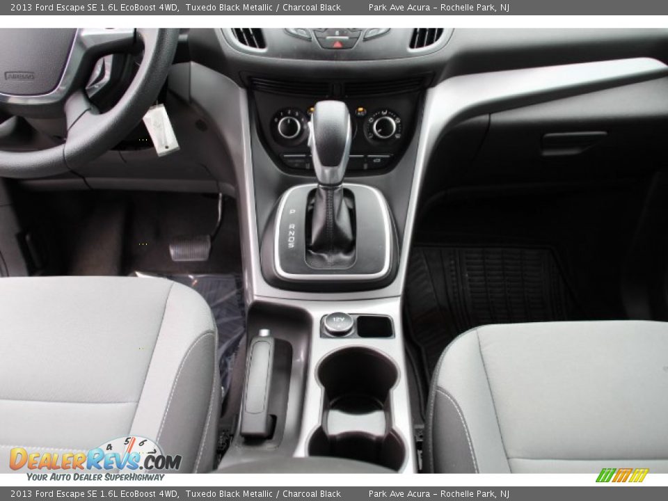 2013 Ford Escape SE 1.6L EcoBoost 4WD Tuxedo Black Metallic / Charcoal Black Photo #15