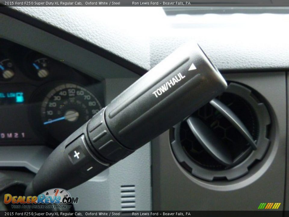 2015 Ford F250 Super Duty XL Regular Cab Oxford White / Steel Photo #16