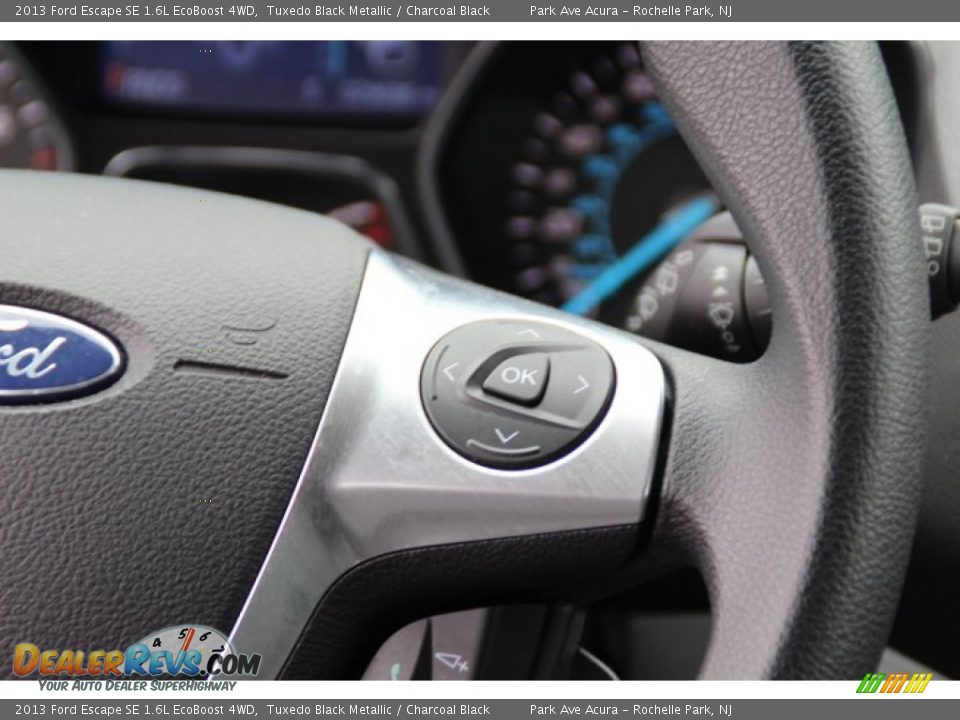 2013 Ford Escape SE 1.6L EcoBoost 4WD Tuxedo Black Metallic / Charcoal Black Photo #18