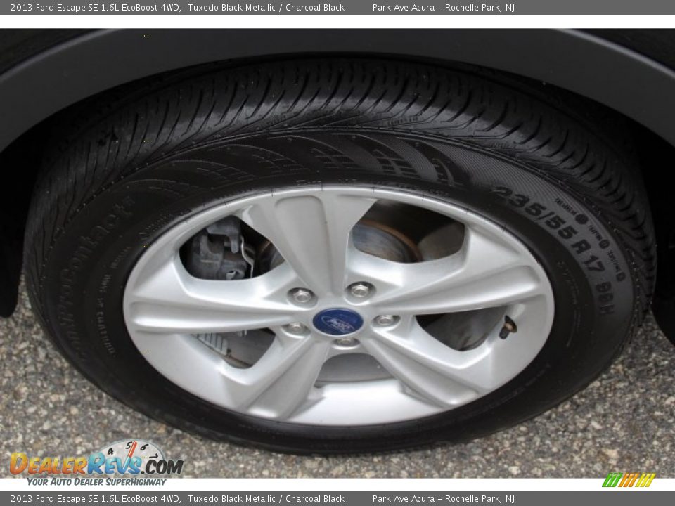 2013 Ford Escape SE 1.6L EcoBoost 4WD Tuxedo Black Metallic / Charcoal Black Photo #31
