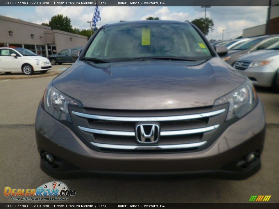 2012 Honda CR-V EX 4WD Urban Titanium Metallic / Black Photo #2