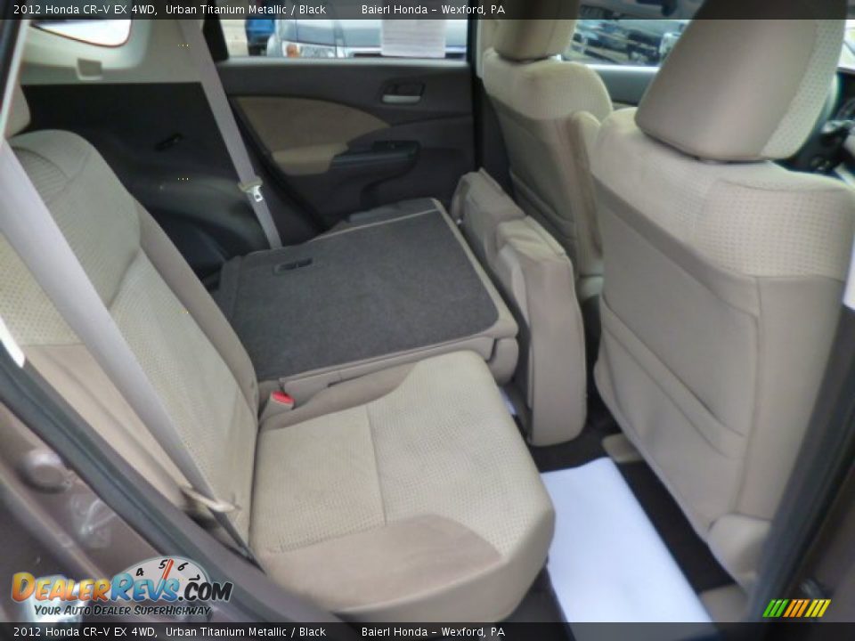 2012 Honda CR-V EX 4WD Urban Titanium Metallic / Black Photo #11