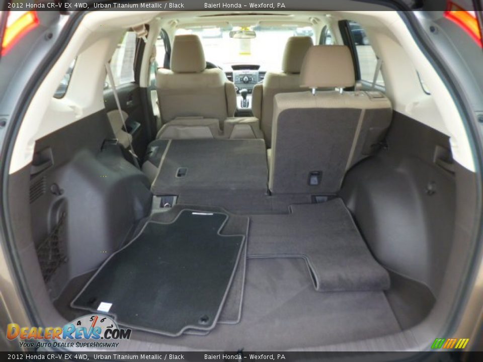 2012 Honda CR-V EX 4WD Urban Titanium Metallic / Black Photo #12