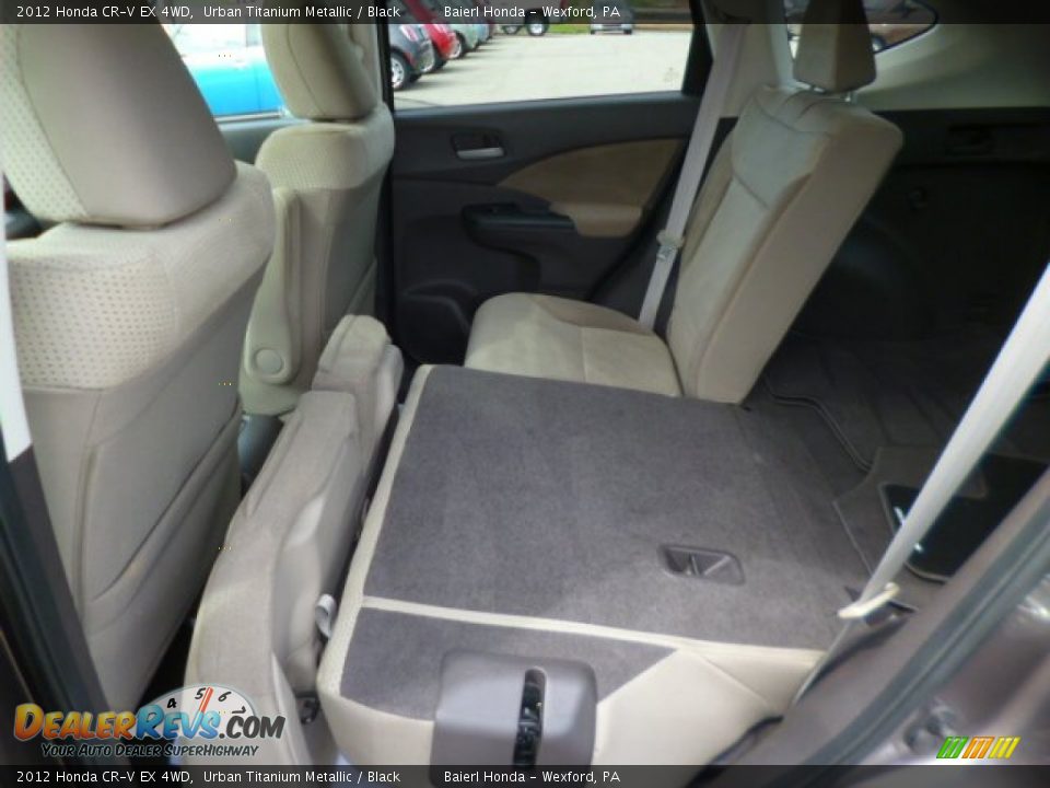 2012 Honda CR-V EX 4WD Urban Titanium Metallic / Black Photo #13