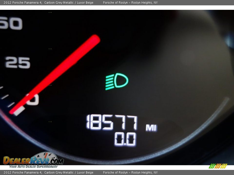 2012 Porsche Panamera 4 Carbon Grey Metallic / Luxor Beige Photo #20