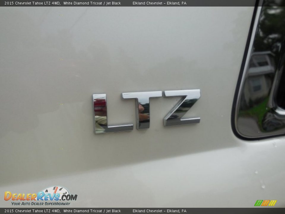 2015 Chevrolet Tahoe LTZ 4WD White Diamond Tricoat / Jet Black Photo #13