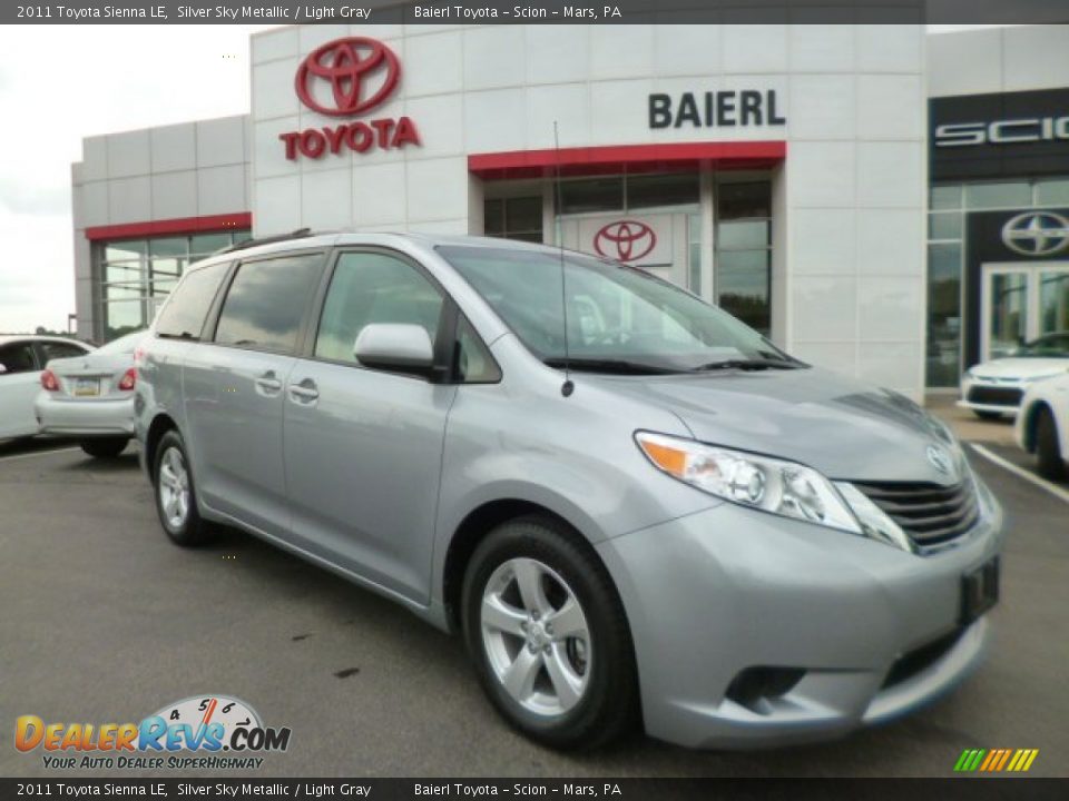 2011 Toyota Sienna LE Silver Sky Metallic / Light Gray Photo #1