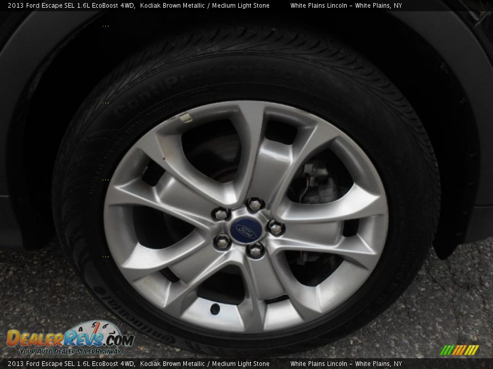 2013 Ford Escape SEL 1.6L EcoBoost 4WD Kodiak Brown Metallic / Medium Light Stone Photo #3