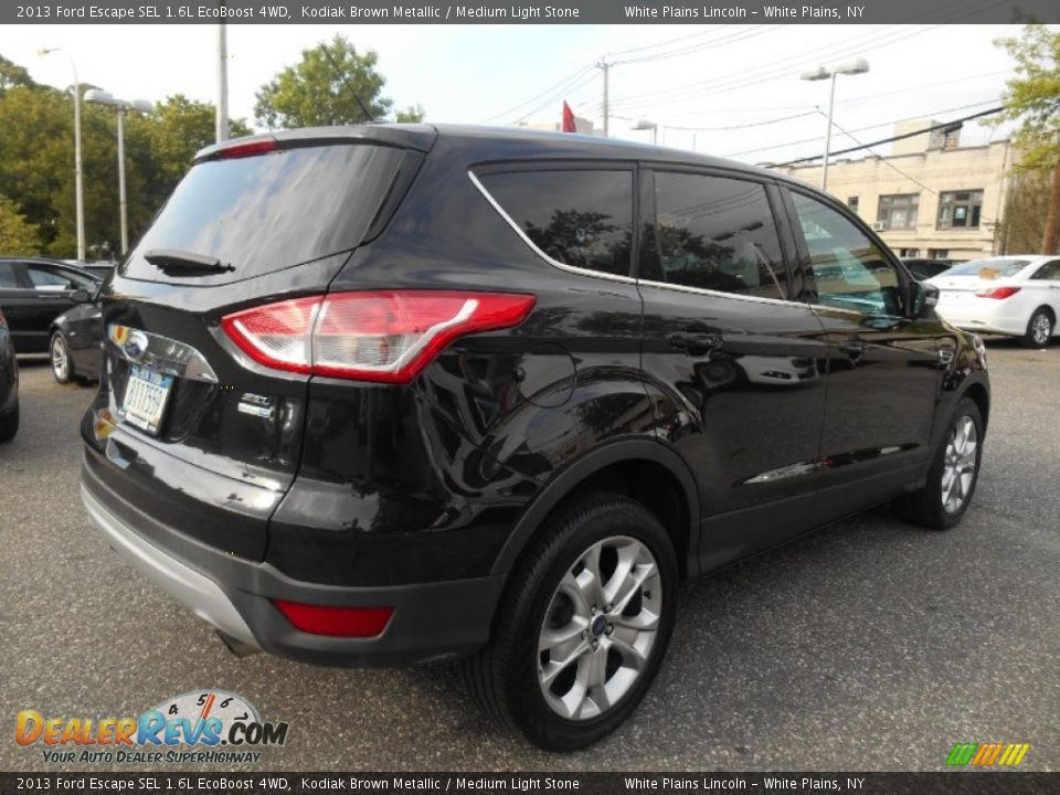 2013 Ford Escape SEL 1.6L EcoBoost 4WD Kodiak Brown Metallic / Medium Light Stone Photo #4