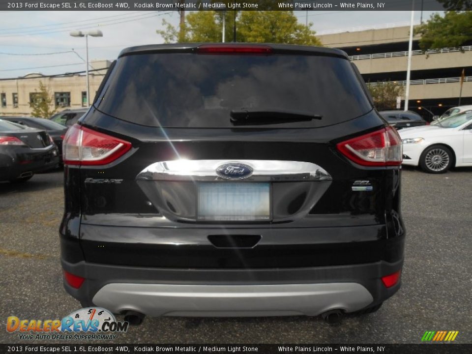 2013 Ford Escape SEL 1.6L EcoBoost 4WD Kodiak Brown Metallic / Medium Light Stone Photo #5