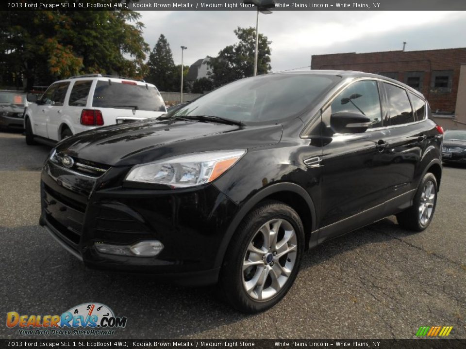 2013 Ford Escape SEL 1.6L EcoBoost 4WD Kodiak Brown Metallic / Medium Light Stone Photo #7