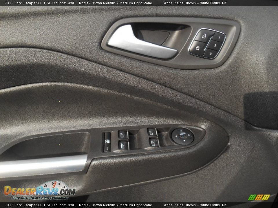 2013 Ford Escape SEL 1.6L EcoBoost 4WD Kodiak Brown Metallic / Medium Light Stone Photo #13