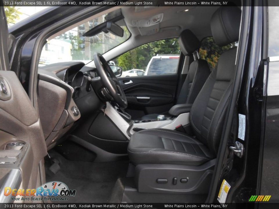 2013 Ford Escape SEL 1.6L EcoBoost 4WD Kodiak Brown Metallic / Medium Light Stone Photo #14