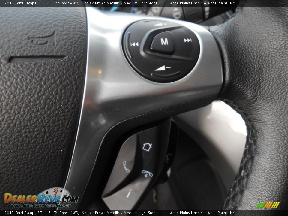 2013 Ford Escape SEL 1.6L EcoBoost 4WD Kodiak Brown Metallic / Medium Light Stone Photo #17