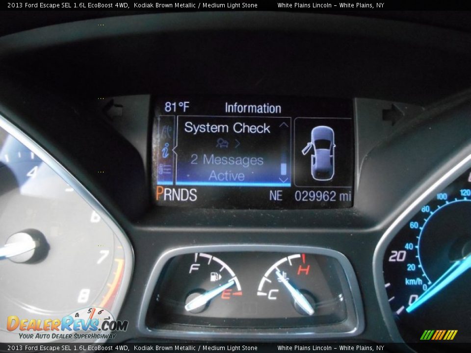 2013 Ford Escape SEL 1.6L EcoBoost 4WD Kodiak Brown Metallic / Medium Light Stone Photo #19