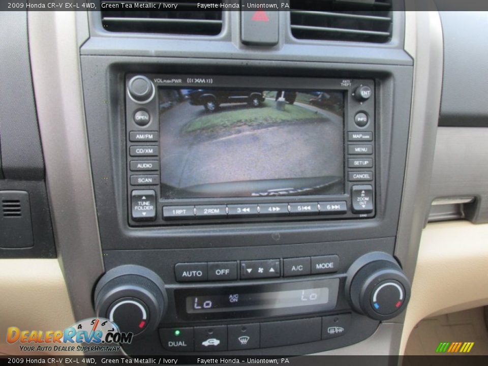 2009 Honda CR-V EX-L 4WD Green Tea Metallic / Ivory Photo #15