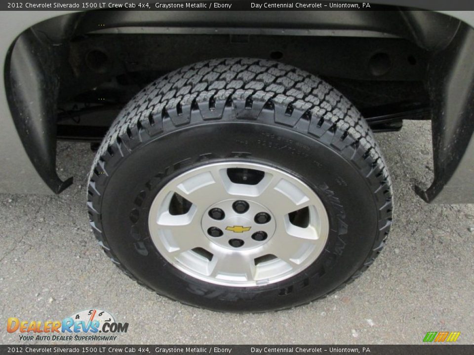 2012 Chevrolet Silverado 1500 LT Crew Cab 4x4 Graystone Metallic / Ebony Photo #3