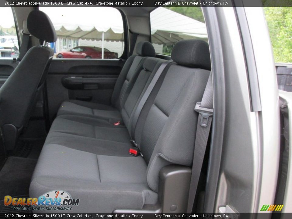2012 Chevrolet Silverado 1500 LT Crew Cab 4x4 Graystone Metallic / Ebony Photo #20