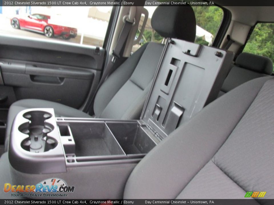 2012 Chevrolet Silverado 1500 LT Crew Cab 4x4 Graystone Metallic / Ebony Photo #23