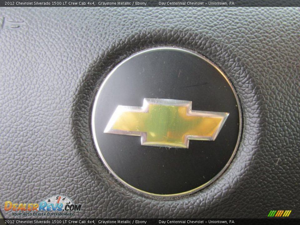 2012 Chevrolet Silverado 1500 LT Crew Cab 4x4 Graystone Metallic / Ebony Photo #33