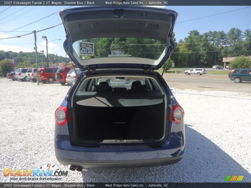 2007 Volkswagen Passat 2.0T Wagon Shadow Blue / Black Photo #23