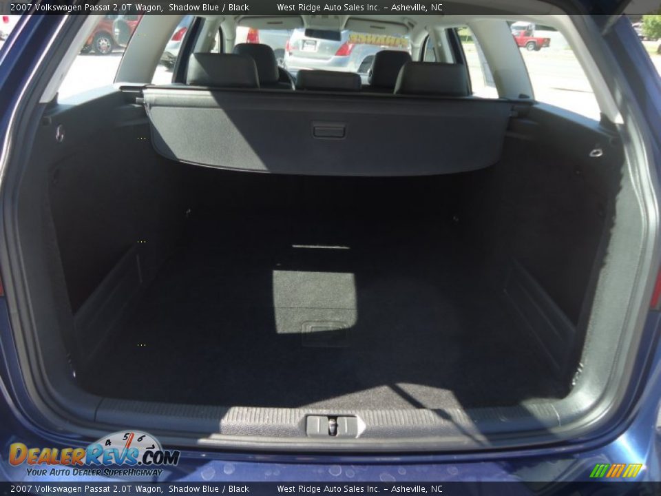 2007 Volkswagen Passat 2.0T Wagon Shadow Blue / Black Photo #24