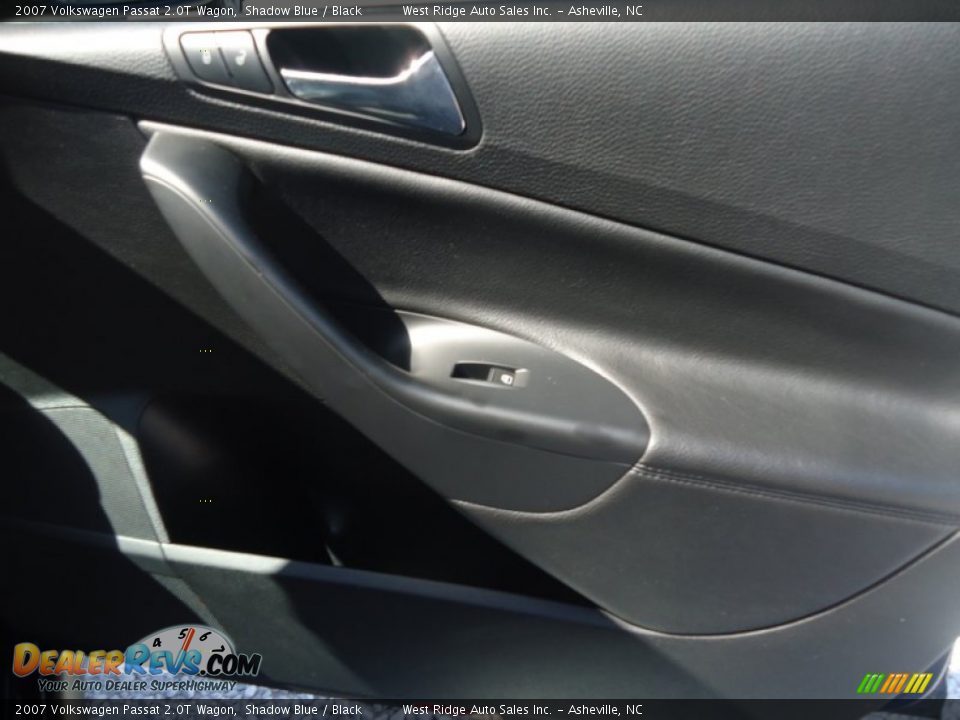 2007 Volkswagen Passat 2.0T Wagon Shadow Blue / Black Photo #29