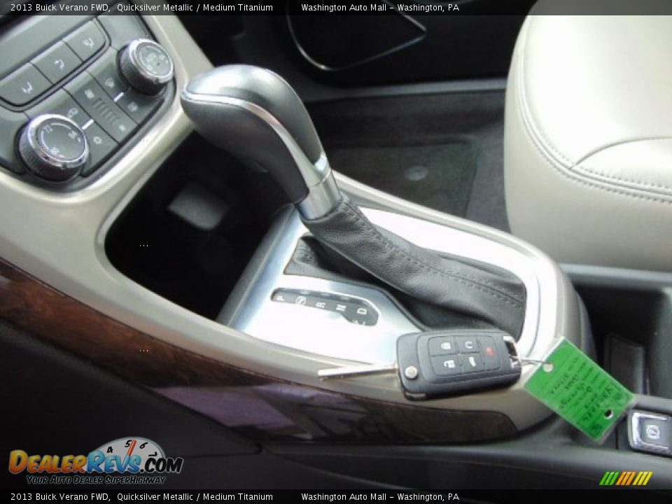 2013 Buick Verano FWD Quicksilver Metallic / Medium Titanium Photo #16