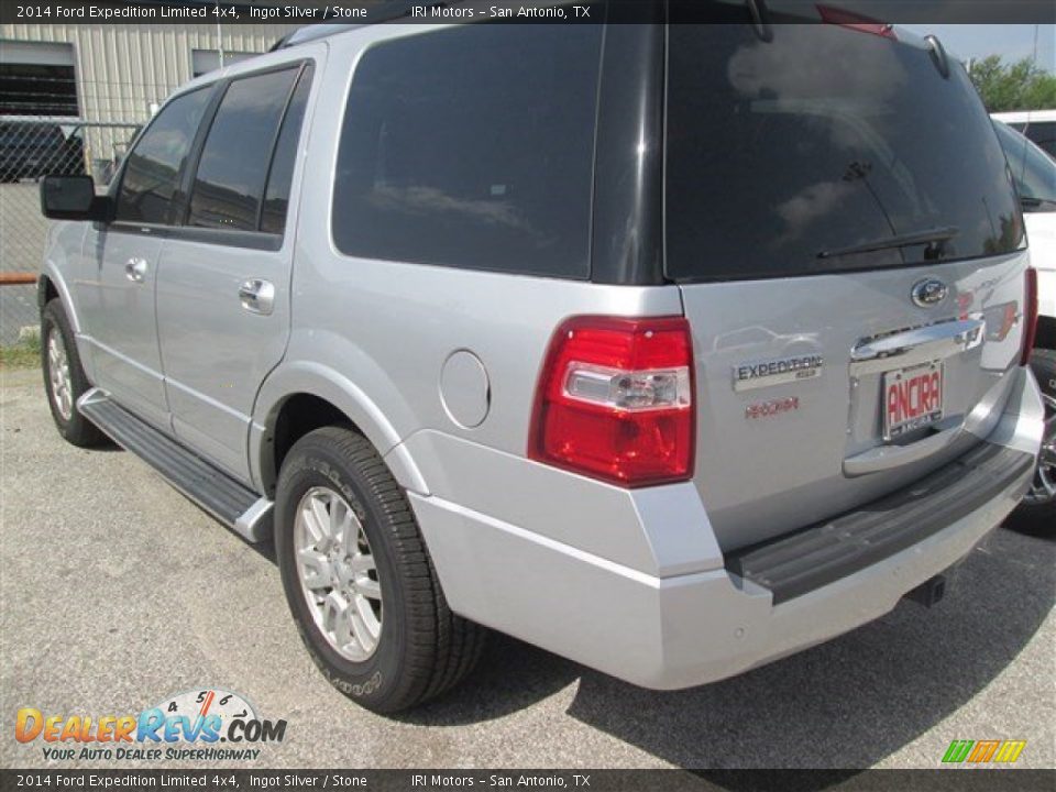 2014 Ford Expedition Limited 4x4 Ingot Silver / Stone Photo #2