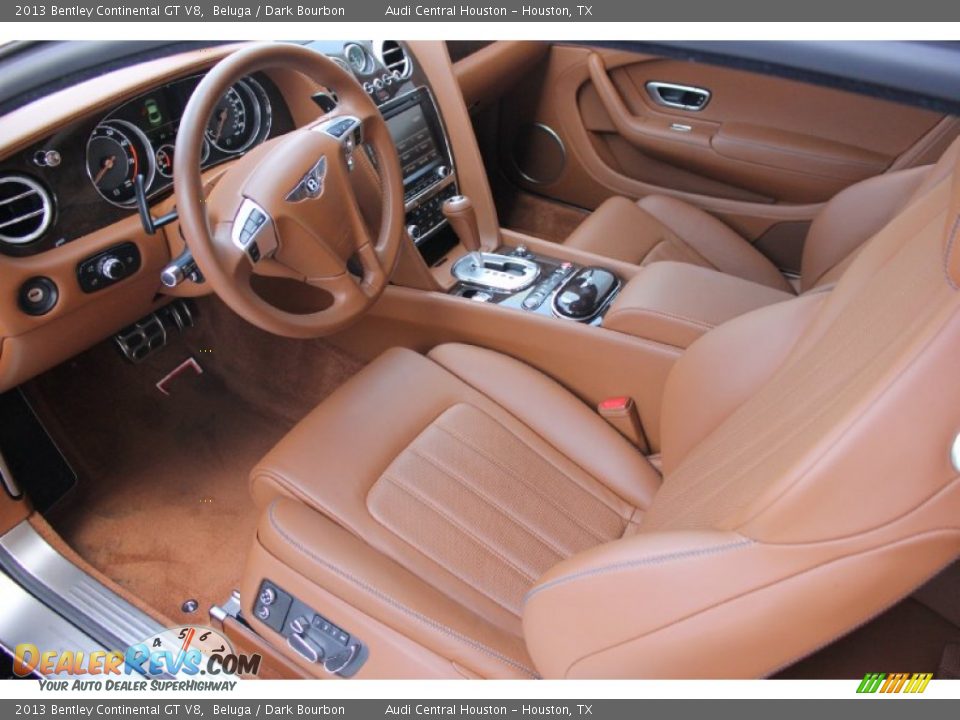 Dark Bourbon Interior - 2013 Bentley Continental GT V8  Photo #13