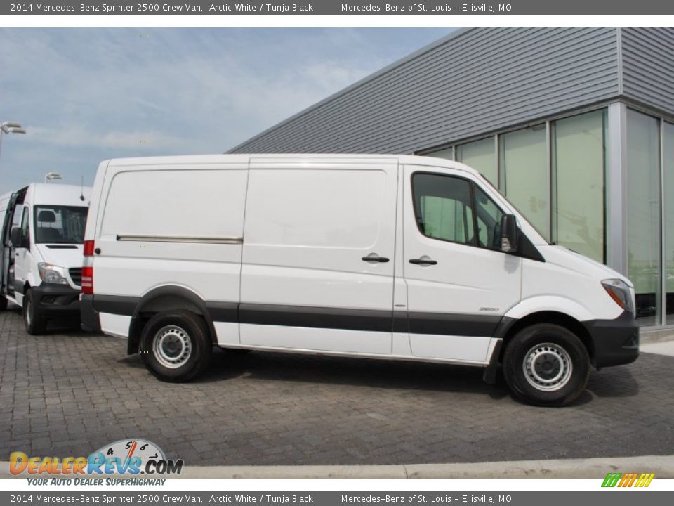 Arctic White 2014 Mercedes-Benz Sprinter 2500 Crew Van Photo #3