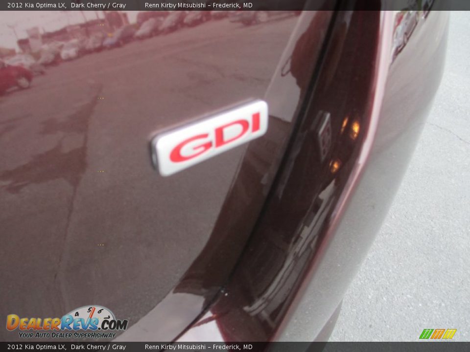 2012 Kia Optima LX Dark Cherry / Gray Photo #11