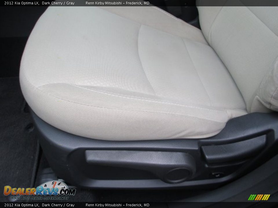 2012 Kia Optima LX Dark Cherry / Gray Photo #14