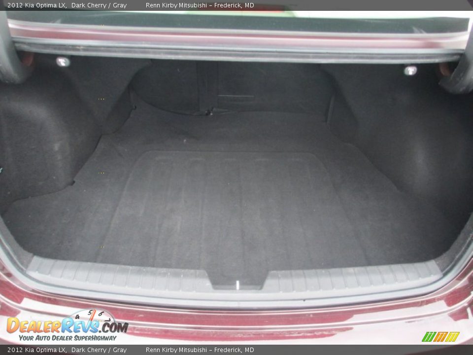 2012 Kia Optima LX Dark Cherry / Gray Photo #17