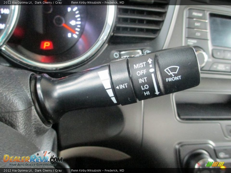 2012 Kia Optima LX Dark Cherry / Gray Photo #27
