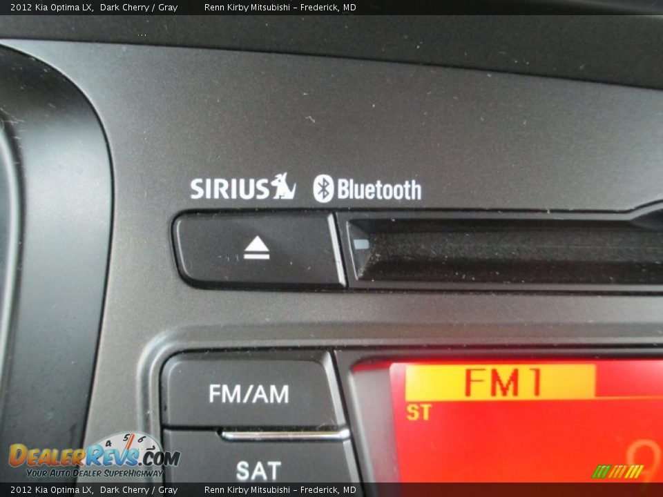 2012 Kia Optima LX Dark Cherry / Gray Photo #30