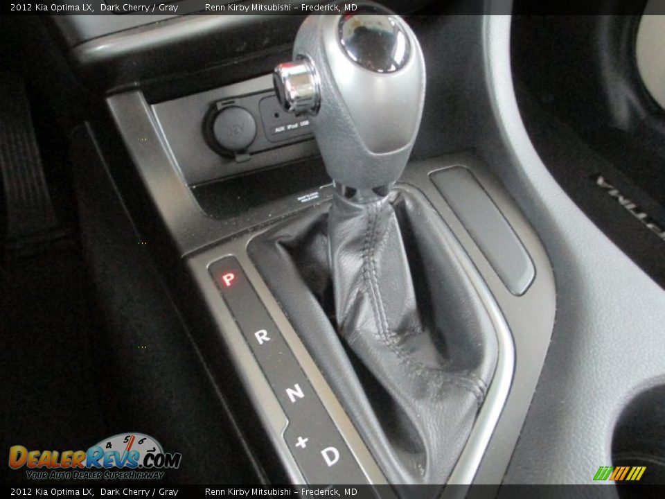 2012 Kia Optima LX Dark Cherry / Gray Photo #32