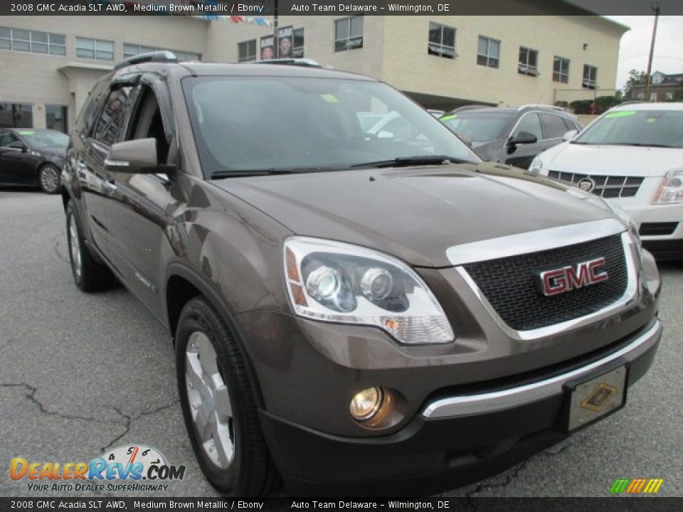 2008 GMC Acadia SLT AWD Medium Brown Metallic / Ebony Photo #8