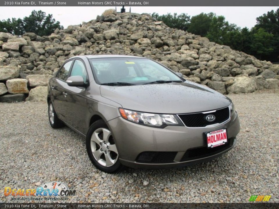2010 Kia Forte EX Titanium / Stone Photo #1