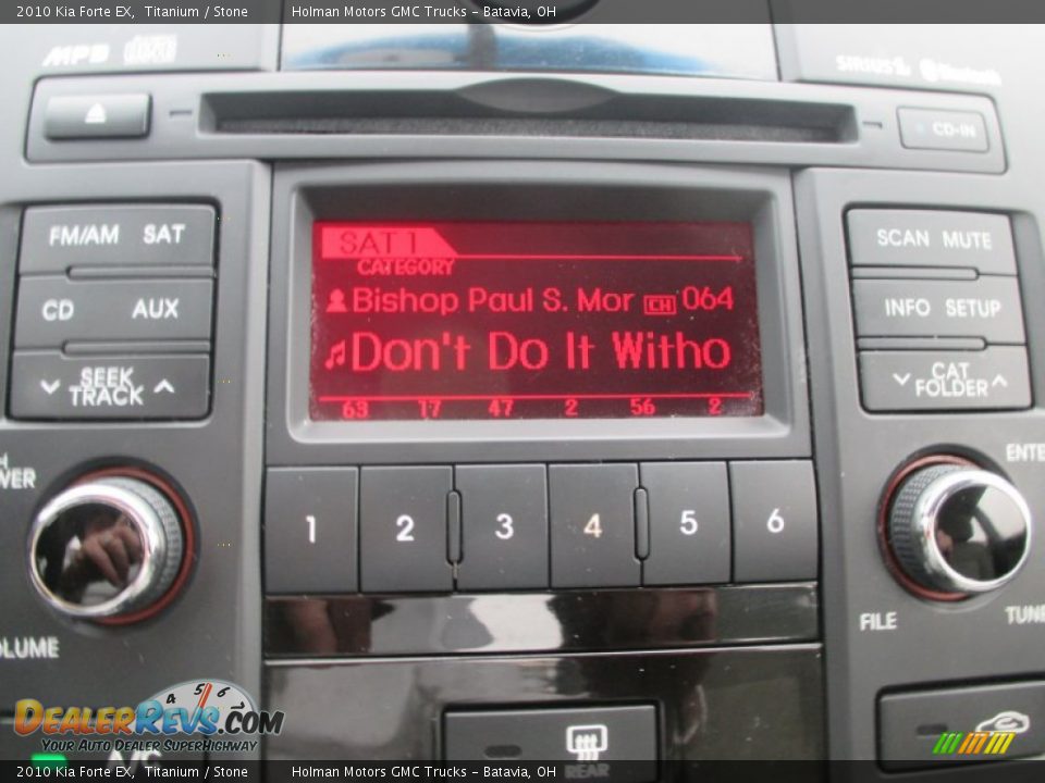 2010 Kia Forte EX Titanium / Stone Photo #7