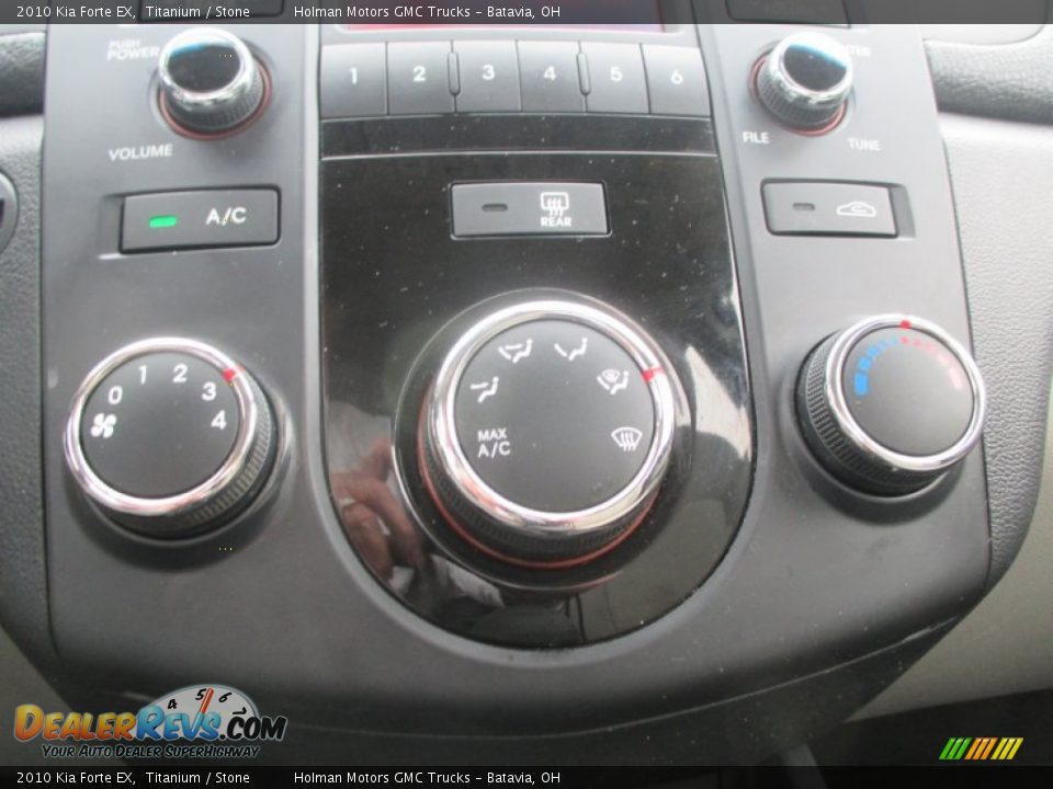 2010 Kia Forte EX Titanium / Stone Photo #8