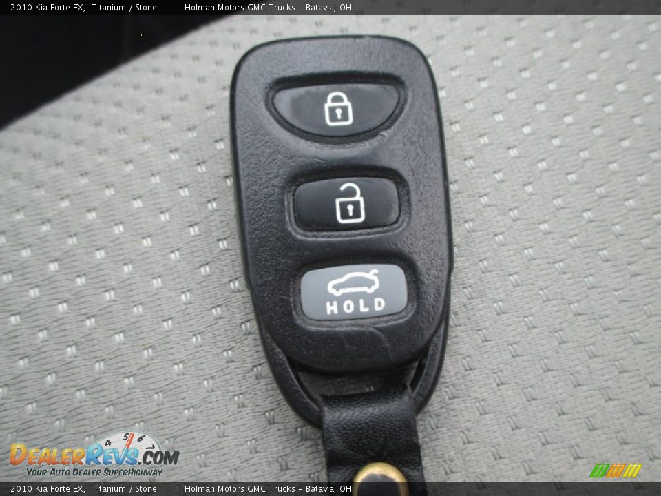 2010 Kia Forte EX Titanium / Stone Photo #10