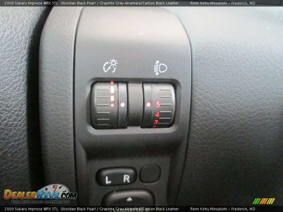 Controls of 2009 Subaru Impreza WRX STi Photo #27